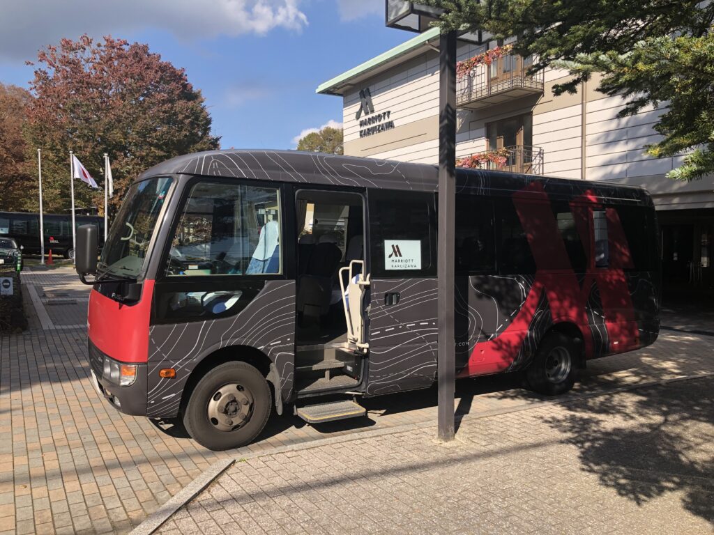 軽井沢マリオットシャトルバス