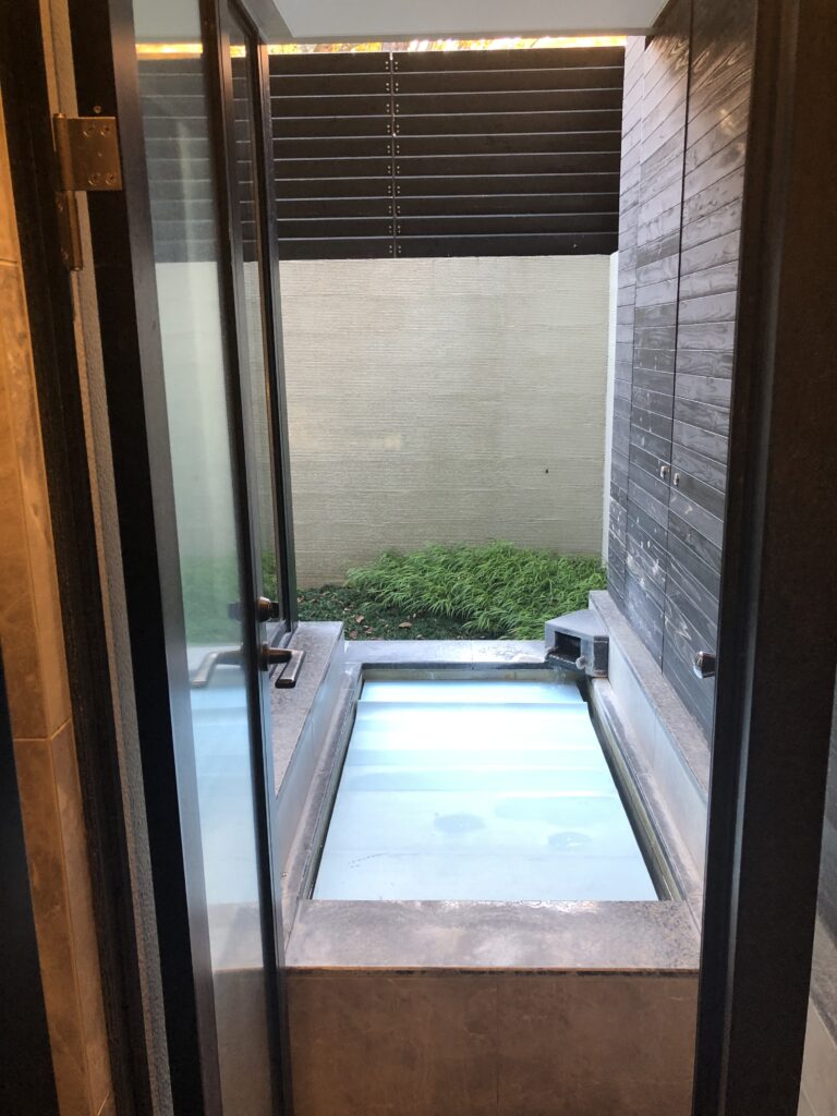 軽井沢マリオットホテルノースウィング客室浴室温泉