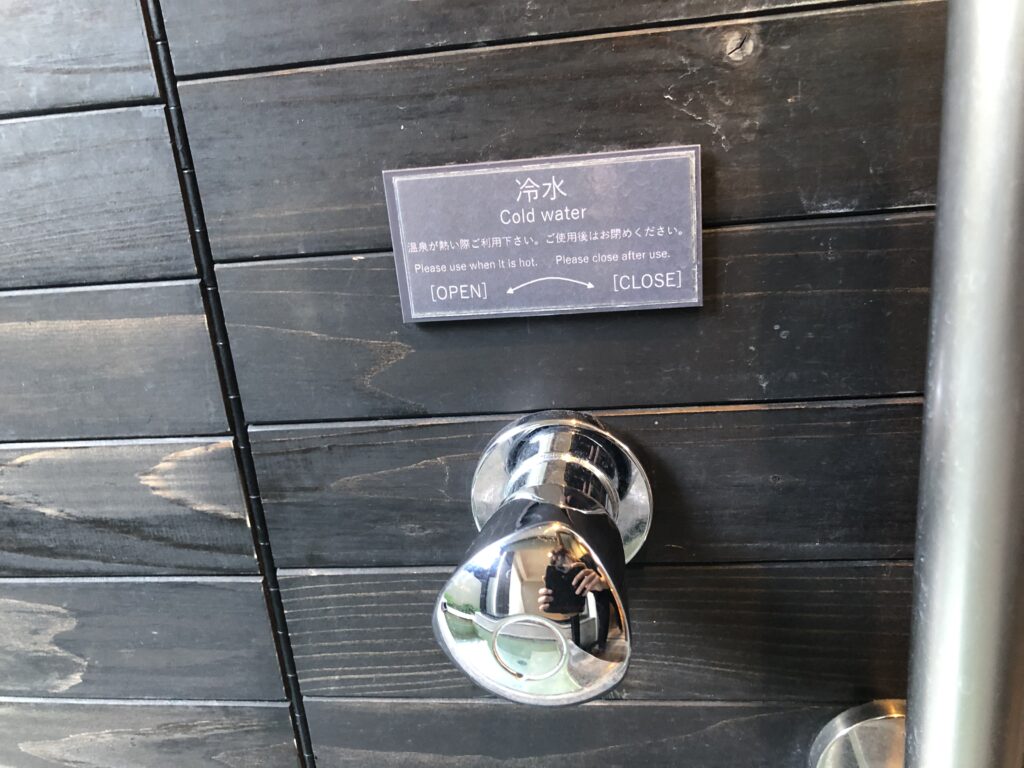 軽井沢マリオットホテルノースウィング客室冷水蛇口