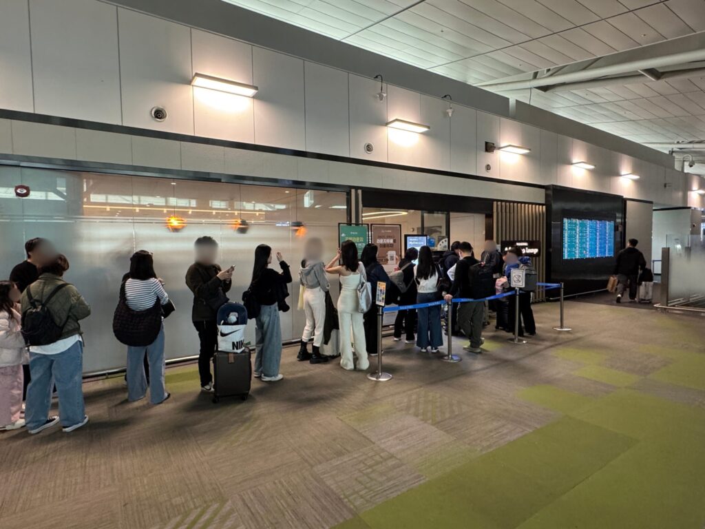 仁川国際空港 第1ターミナル 43ゲート付近「マティナラウンジ」