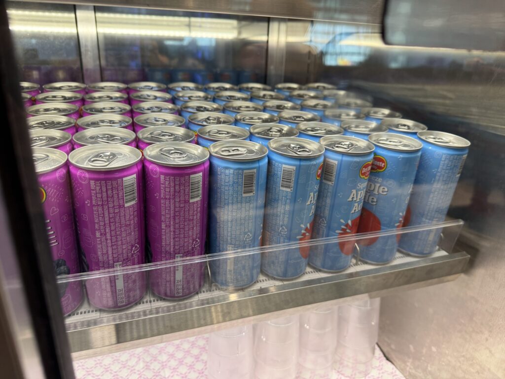 仁川国際空港 第1ターミナル 11ゲート付近「マティナラウンジ」ドリンク