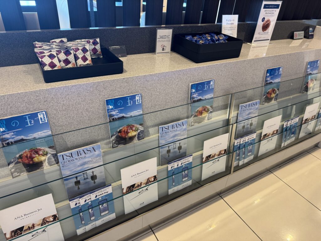 羽田空港・国内線のANAスイートラウンジ