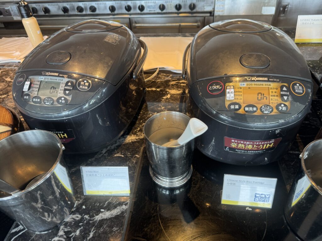ウェスティンホテル仙台　レストラン朝食　フード