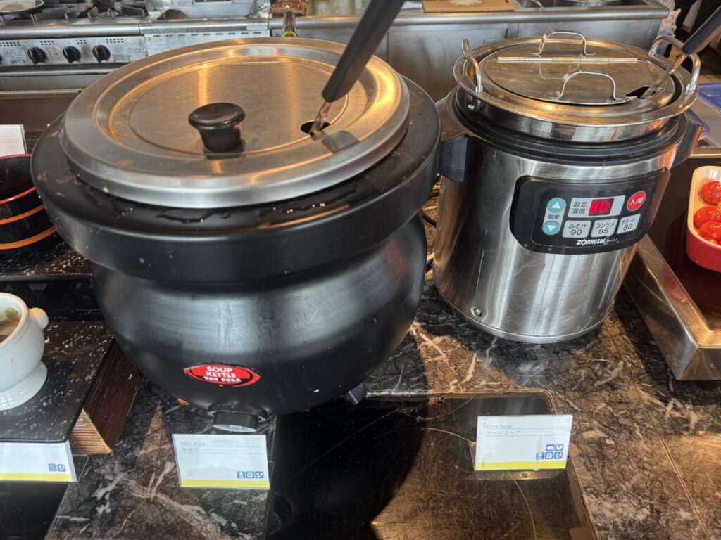 ウェスティンホテル仙台　レストラン朝食　フード