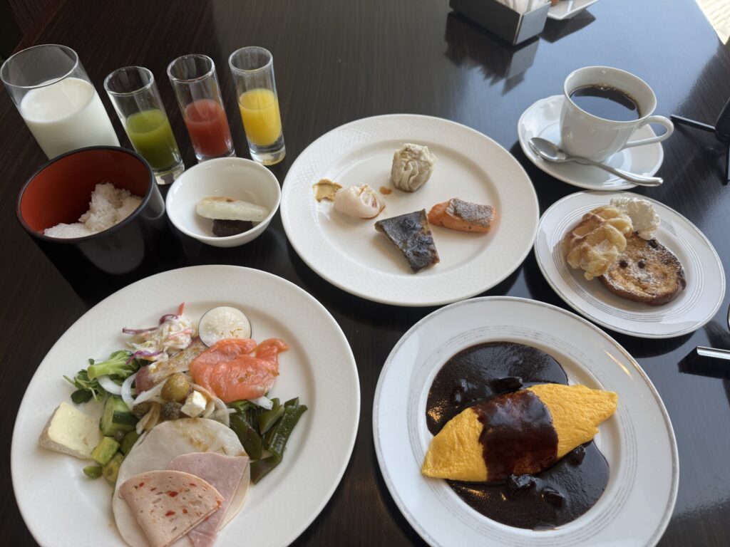 ウェスティンホテル仙台　レストラン朝食　フード